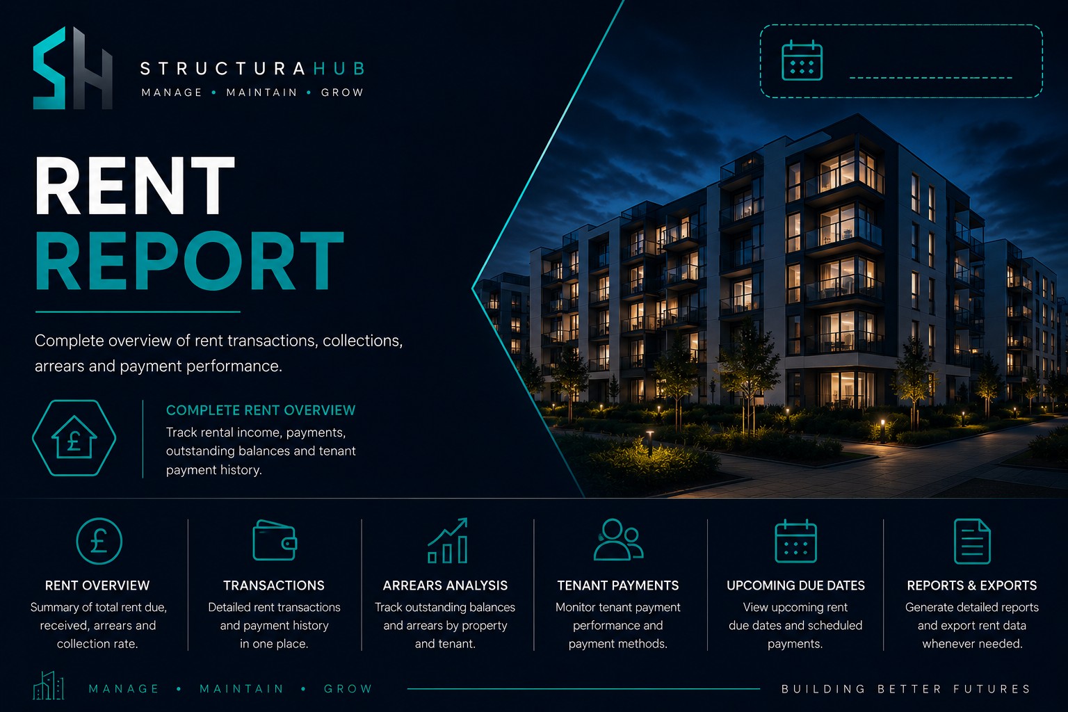 StructuraHub Rent Report cover