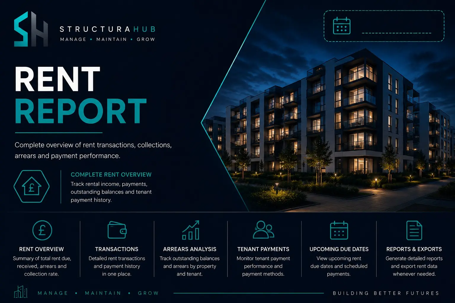 StructuraHub Rent Report cover